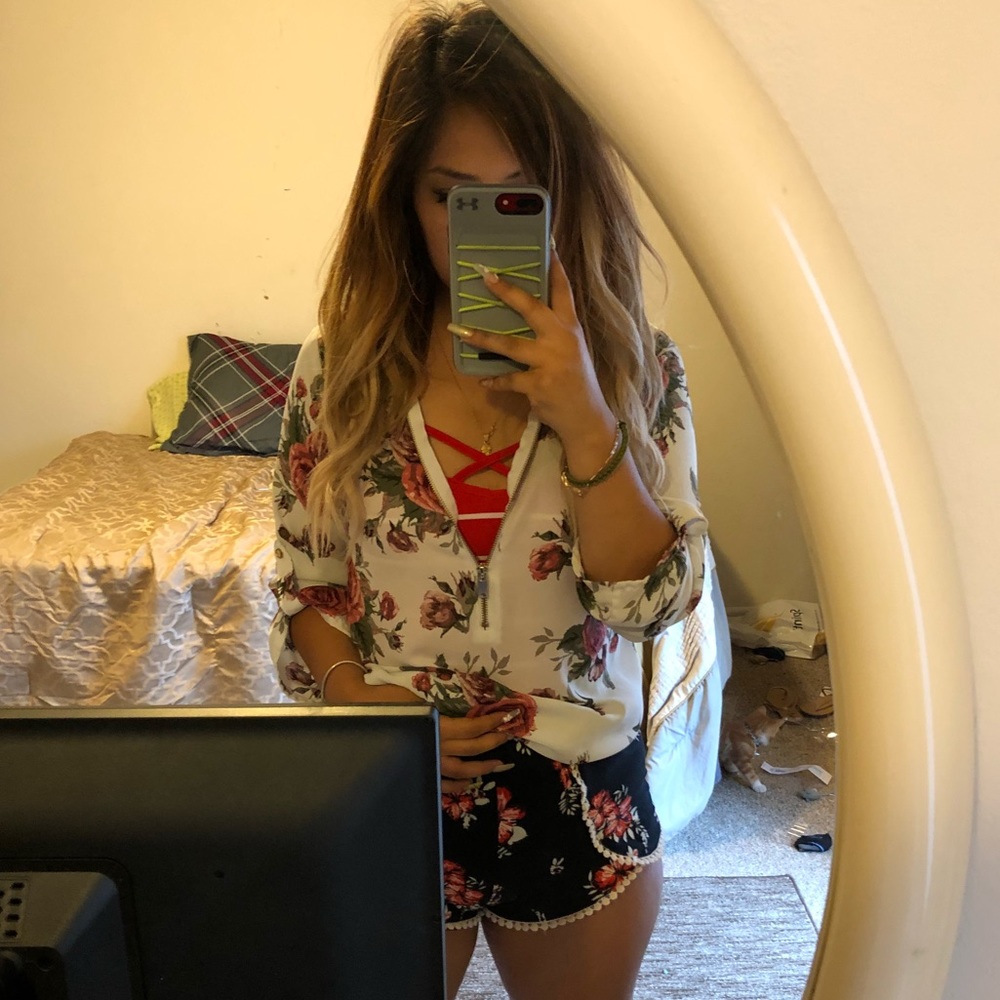 Rose blouse